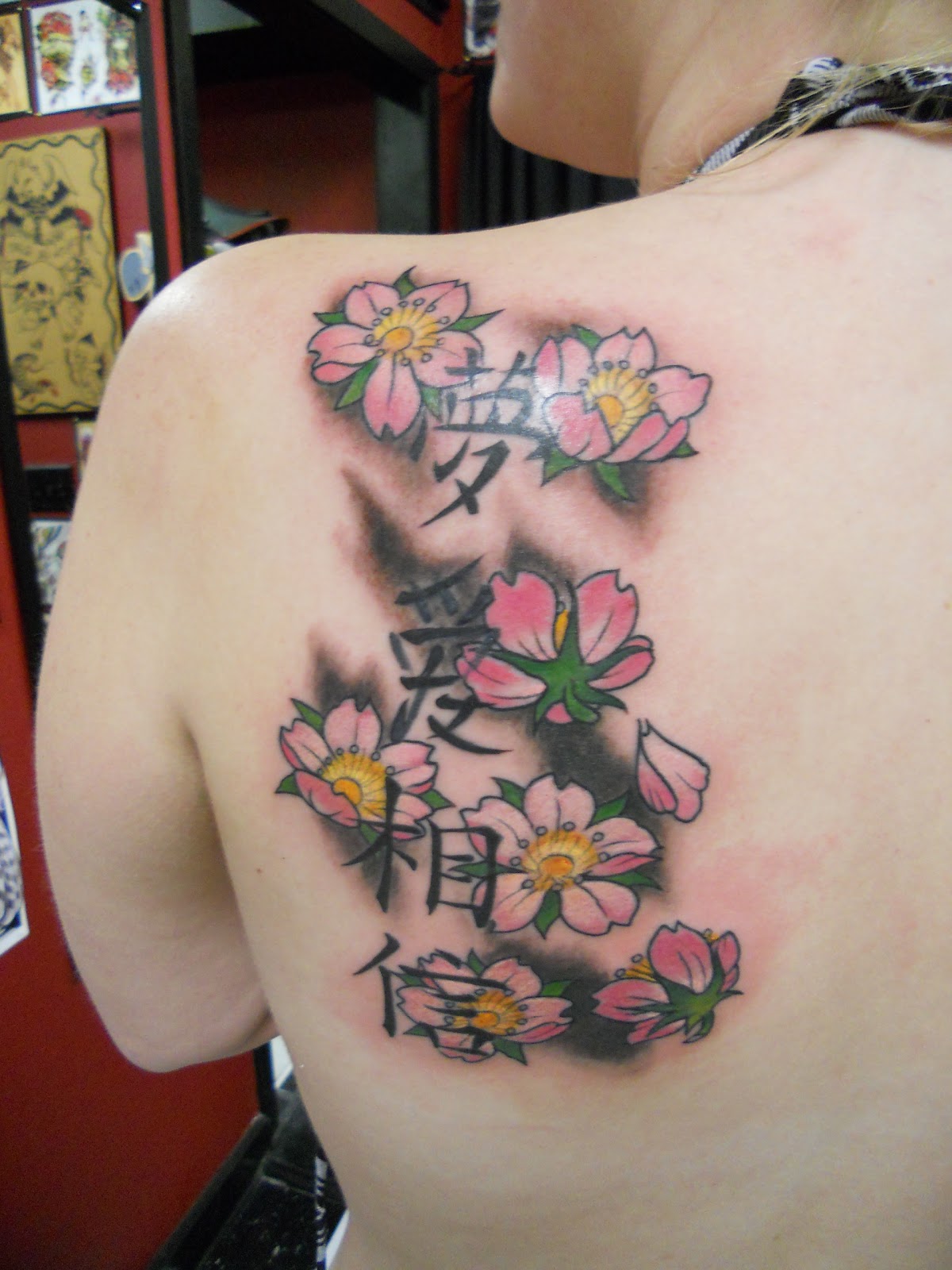 Cherry Blossom Tattoo 2015