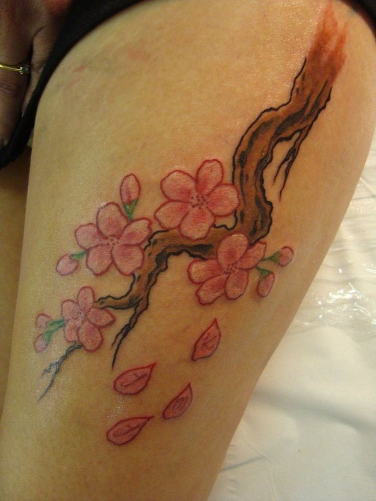 Cherry Blossom Tattoo 2016