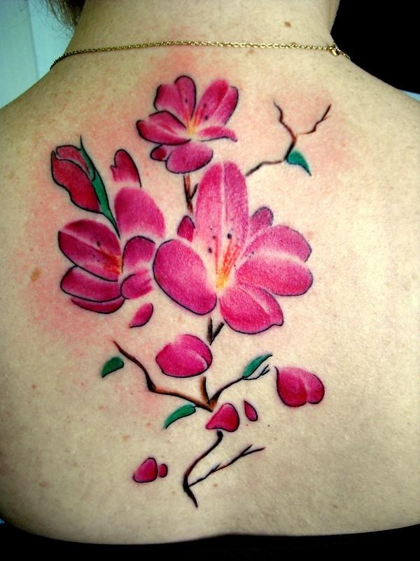 Cherry Blossom Tattoo Colors