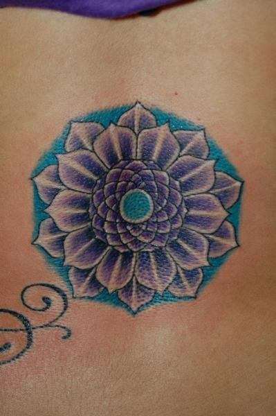 Color Mandala Tattoo