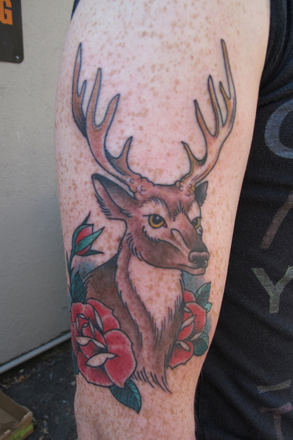 Deer Tattoo Design New Ideas