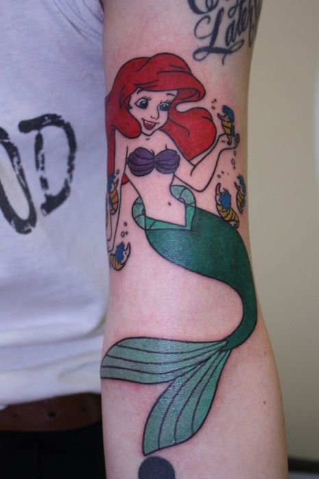 Disney Little Mermaid Tattoo