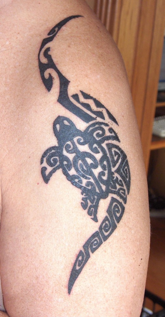 Hawaiian Sea Turtle Tattoos