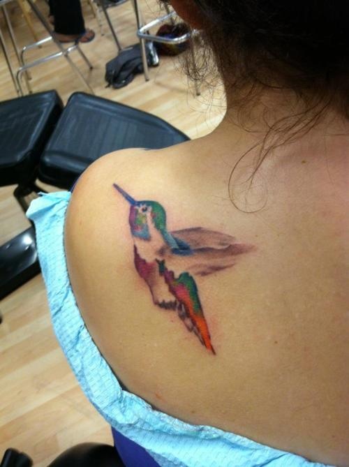Hummingbird Beautiful Tattoo