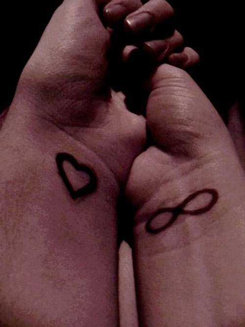 Infinity Love Symbol Tattoo