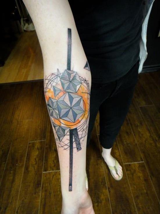 Intricate Geometric Tattoo Designs