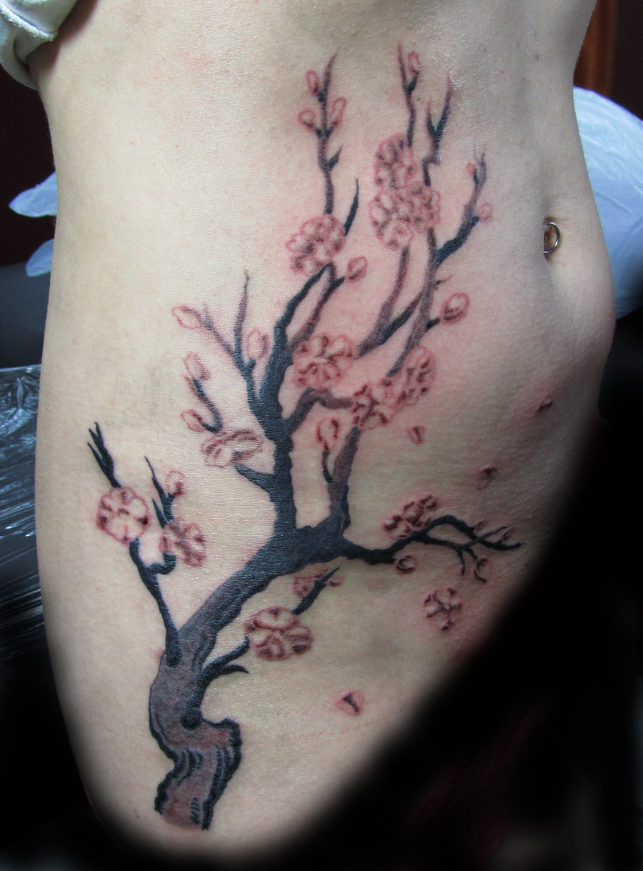 Japanese Cherry Blossom Tattoo 2015