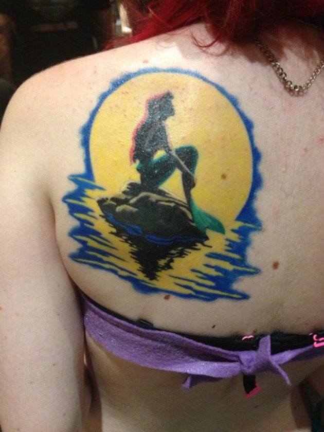 Little Mermaid Ariel Tattoo