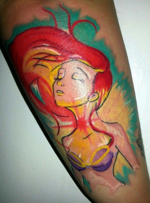 Little Mermaid Tattoo