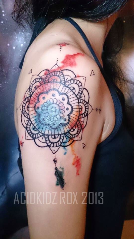 Mandala Dream Catcher Tattoo