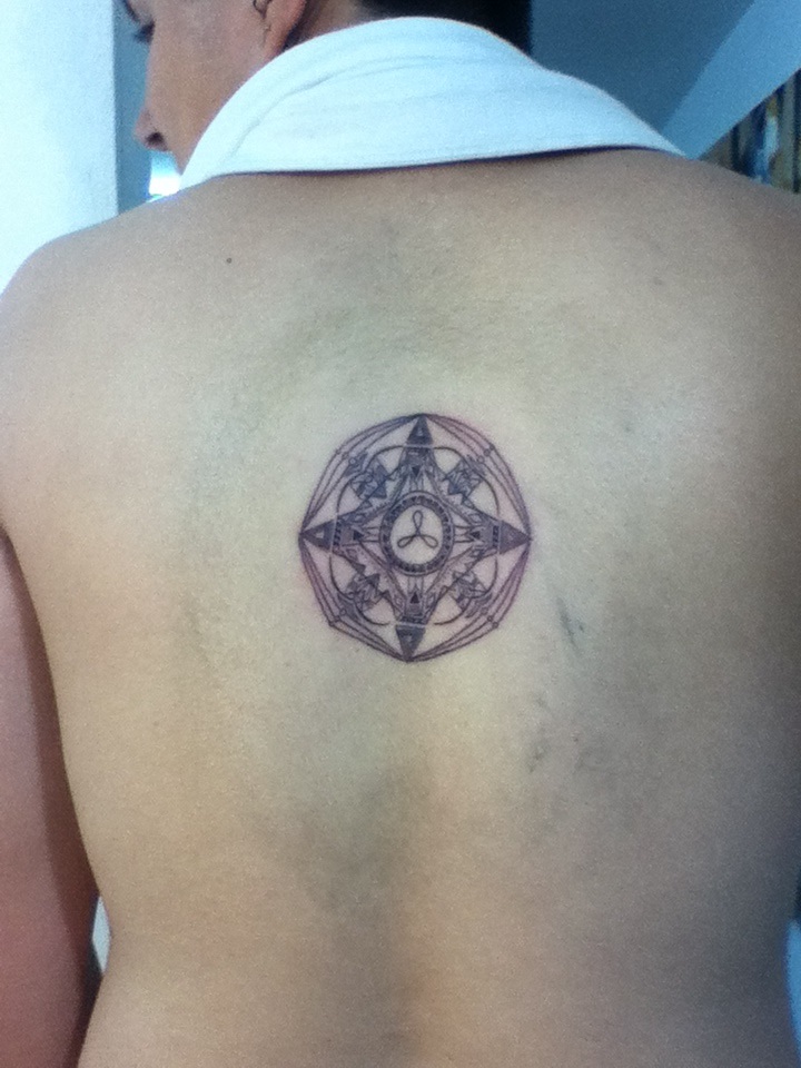 Mandala Tattoo back
