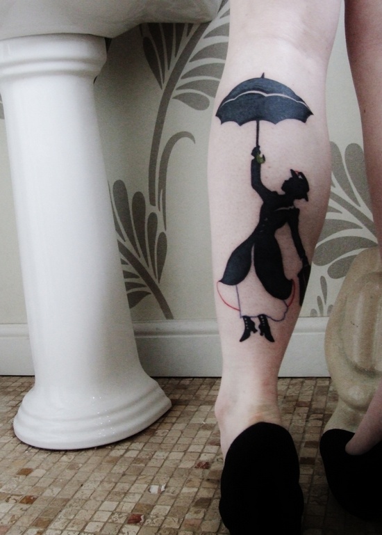 Mary Poppins Tattoo Designs