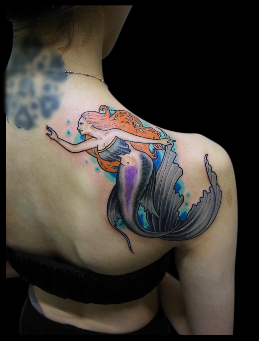 Mermaid Tattoo 2015