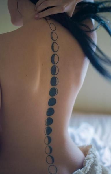Moon Phases Tattoo 2010