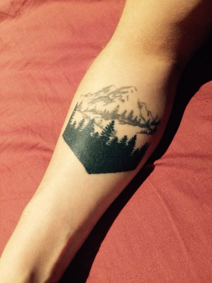Mountain Hipster Tattoo ideas