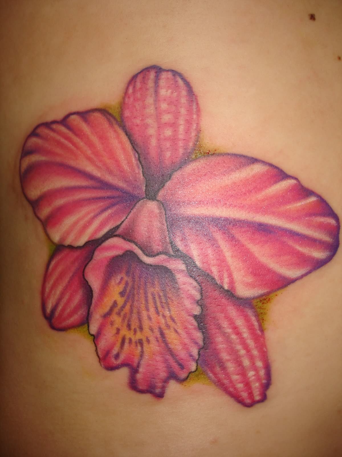 Orchid Flower Tattoo new