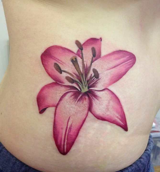 Orchid Flower Tattoos for Women