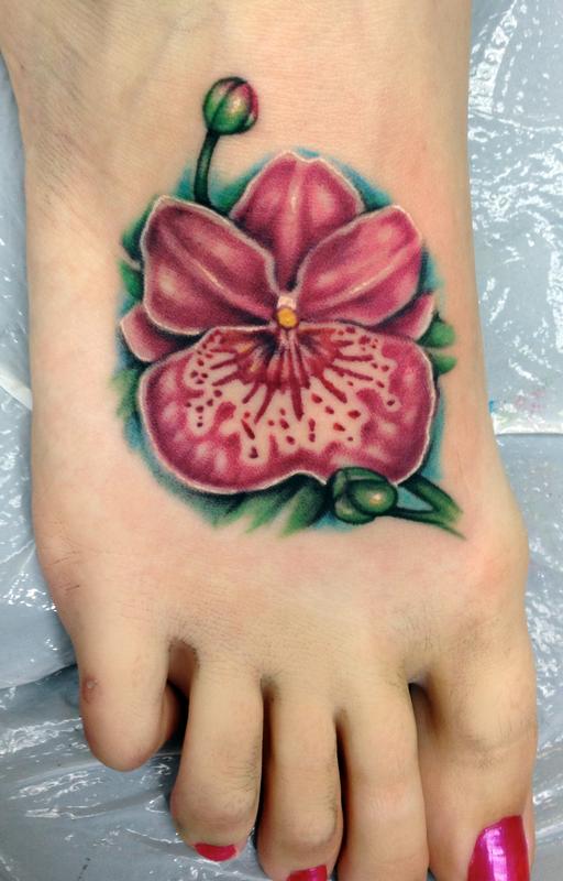 Orchid Tattoo 2015