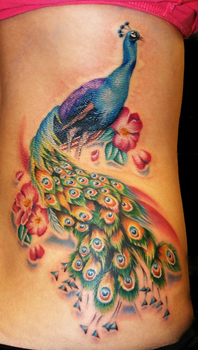 Peacock Tattoo Design New
