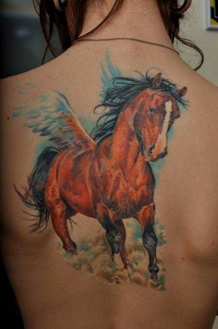 Pegasus Flying Horse Tattoos