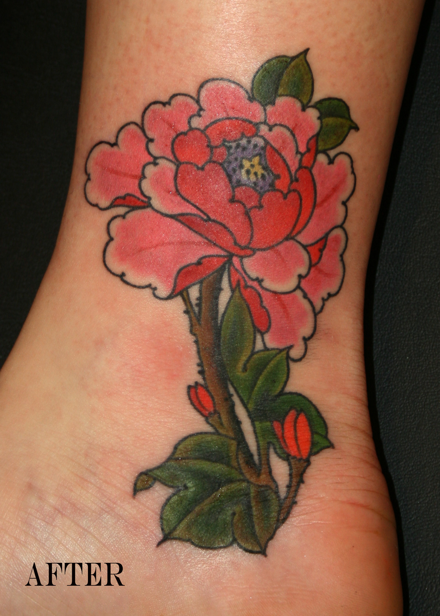 Peony Flower Tattoo Meaning