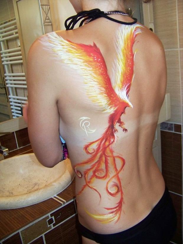 Phoenix Love Tattoo