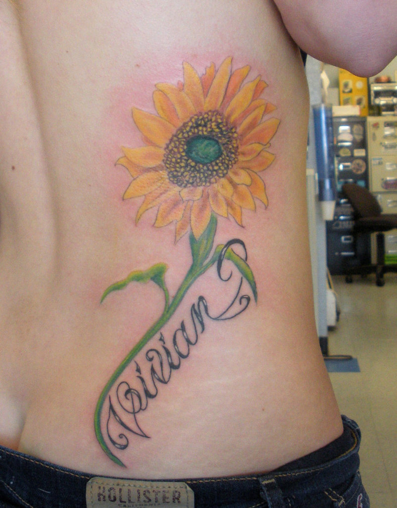 Sunflower Tattoo New Ideas