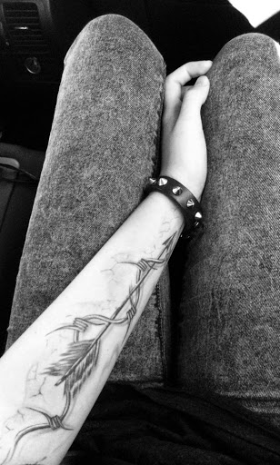 Unique Feather and Arrow Tattoos