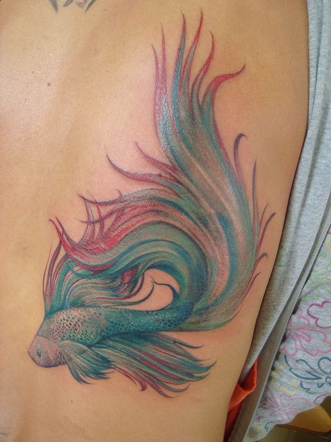Watercolor Tattoo Fish ideas