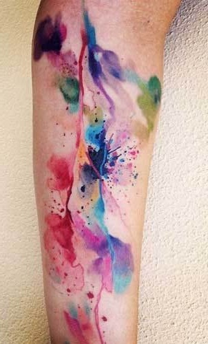 Watercolor Tattoo Sleeves On Arms
