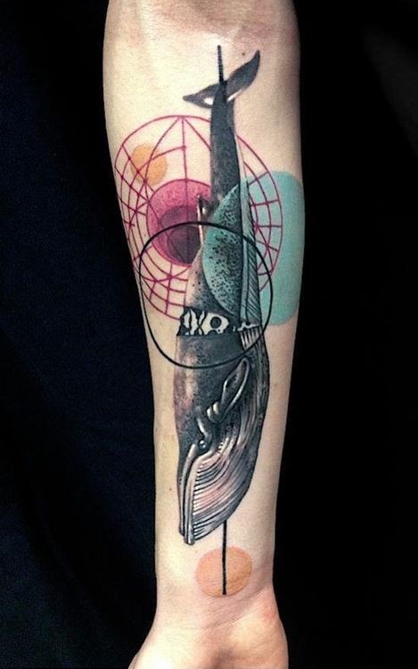 Whale Arm Tattoo